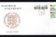 1987 Guernsey Bailiwick Views Definitive (booklet stamps) First Day Cover (FDC)