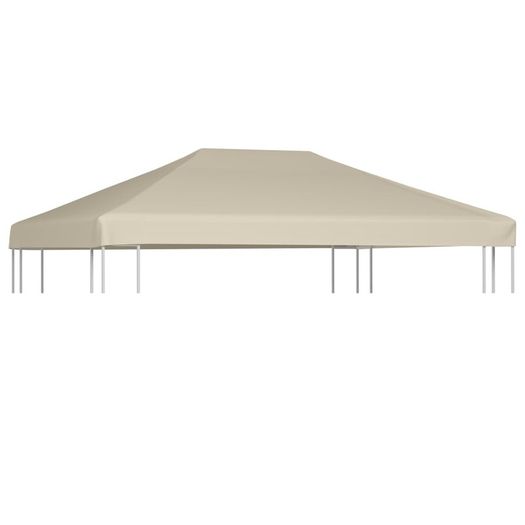 Gazebo Top Cover 310 g/sqm 4x3 m Beige