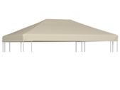 Gazebo Top Cover 310 g/sqm 4x3 m Beige