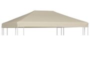 Gazebo Top Cover 310 g/sqm 4x3 m Beige