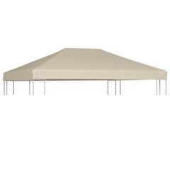 Gazebo Top Cover 310 g/sqm 4x3 m Beige