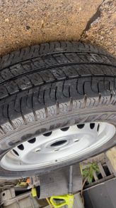 transit custom spare wheel