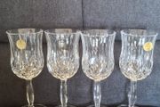 Set of 4  Royal Doulton Wine Glasses Crystal