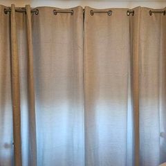 Paul Costelloe Curtains (2 pairs) Emma (Lilac/Grey)