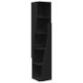 Corner Cabinet Black Image 2