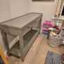 Hedgeroe : William Console Table in Clay Image 3