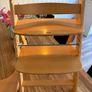 Hauck Wooden High Chair (Adjustable) + Tray Image 10