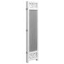 5-Panel Room Divider Grey 175x165 cm Fabric Image 4
