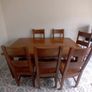 Oak Table & 6 Chairs Image 9