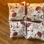 Feather filled cushions x 2 Image 3