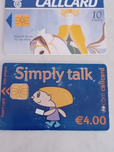 Call Cards 7 irish cards 1 International