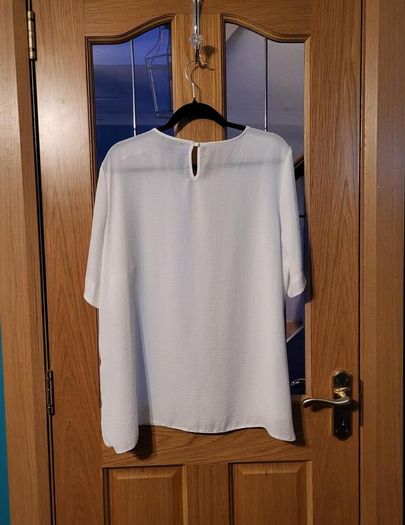Primark white top, Size 20, New