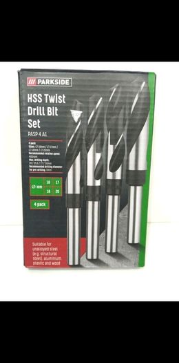 Hss twist drill bit set 2 different