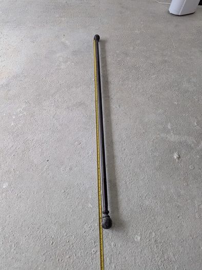 metal extendable curtain pole