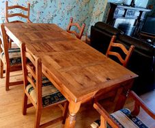 Dining room table and  chairs