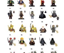 Lord of the Rings LOTR Minifigures (M-Z)