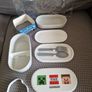 Brand New Minecraft Stacking Bento Box - 2 Tier with Cutlery Image 2