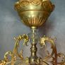 FLASH SALE ! WAS 795 NOW 640 ! Exquisite Large Italian Brass Chandelier. Image 5