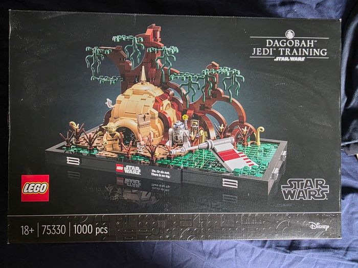 Lego Dagobah Jedi Training Diorama #75330