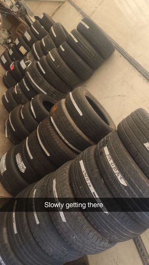 Used or new tyres