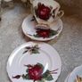 Vintage  Paragon "Six World Famous Rose" tea trios Image 9