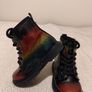 NEXT Lined Lace-Up colourful Boots Image 9