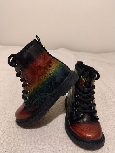 NEXT Lined Lace-Up colourful Boots