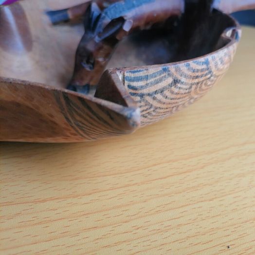 Wooden Carved Bowl