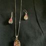 New Silver Pendant & Earrings Set Image 8