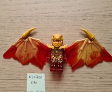 lego njo0757 golden dragon Kai, set ninjago 71769
