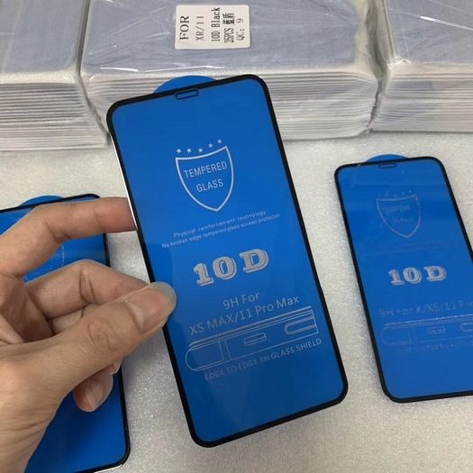 10D Tempered Glass For iPhone 12 12 Pro Full Coverage Cover Curved Screen Protector for iphone 12 and iphone 12 pro