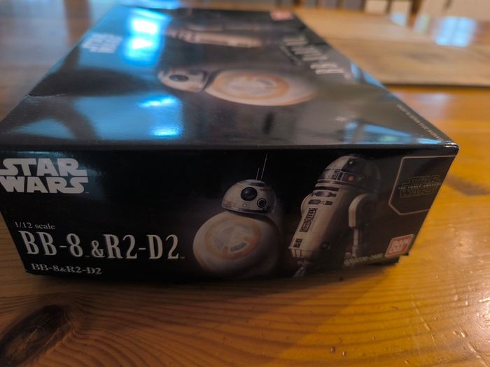 Bandai 1/12 Star Wars BB-8 & R2-D2 Model Kit (OOP / Out of Production)
