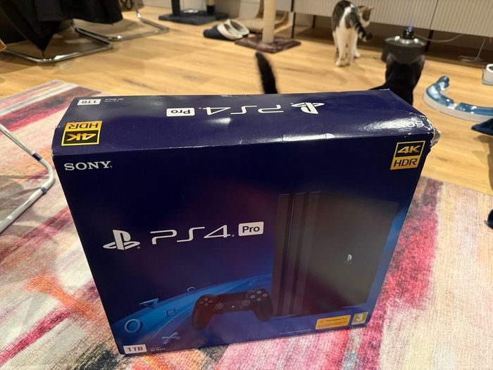 ps4 pro 1TB with one joypad