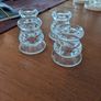 Hurricane glasses and candle holders Image 2
