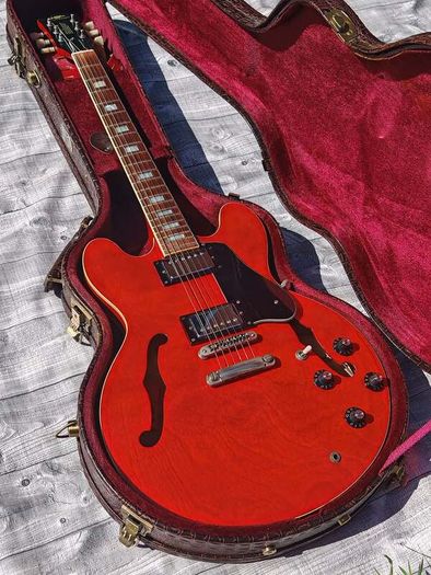 1978 Fernandes MIJ FSA60 (ES335) Semi Hollow Guitar (Delivery available)