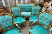 New gold and new material salon set 5 pieces