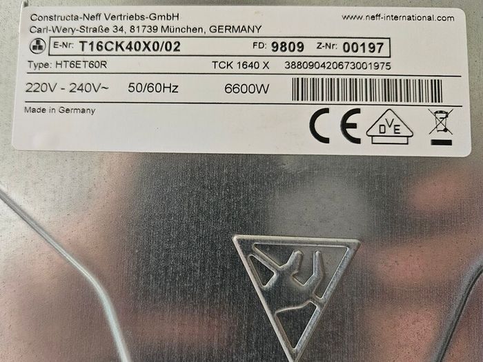 ceramic hob