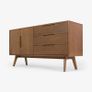 MADE Jenson Sideboard_Dark Stain Oak_Excellent Condition Image 8