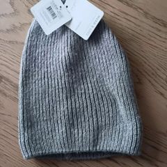 Beanie Hat and Scarf with Lace
