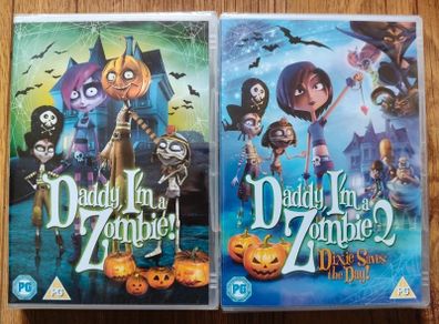 Daddy I'm A Zombie & Daddy I'm A Zombie 2 - Dixie Saves The Day! (Both Brand New & Sealed) (2 DVDs)