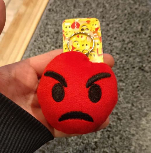 Soft Emojis & Flower Keyrings.