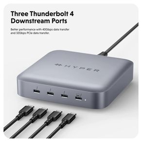 HyperDrive Thunderbolt 4 Power Hub with Integrated GaN Power Source