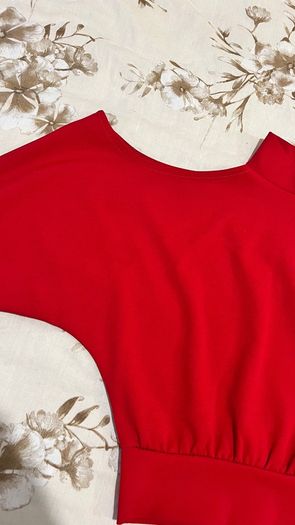 red blouse