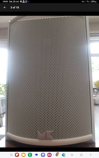 High End Miller & Kreisel Sound (M&K)  Surround-55 MK11 Dipole Speakers white