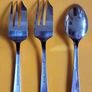 Oneida forks and tea spoon Image 5