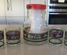 Coca Cola Rare set Glass