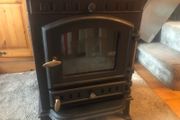 log burning stove
