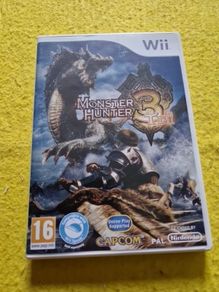 Monster hunter 3 Tri Nintendo Wii games Original Pal version