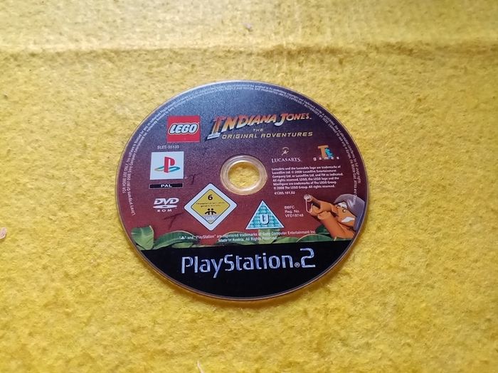 Indiana Jones The original adventures PlayStation2 ps2 games Original