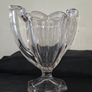 1930's Davidson Art Deco "Chippendale" Glass Trophy Vase Image 6